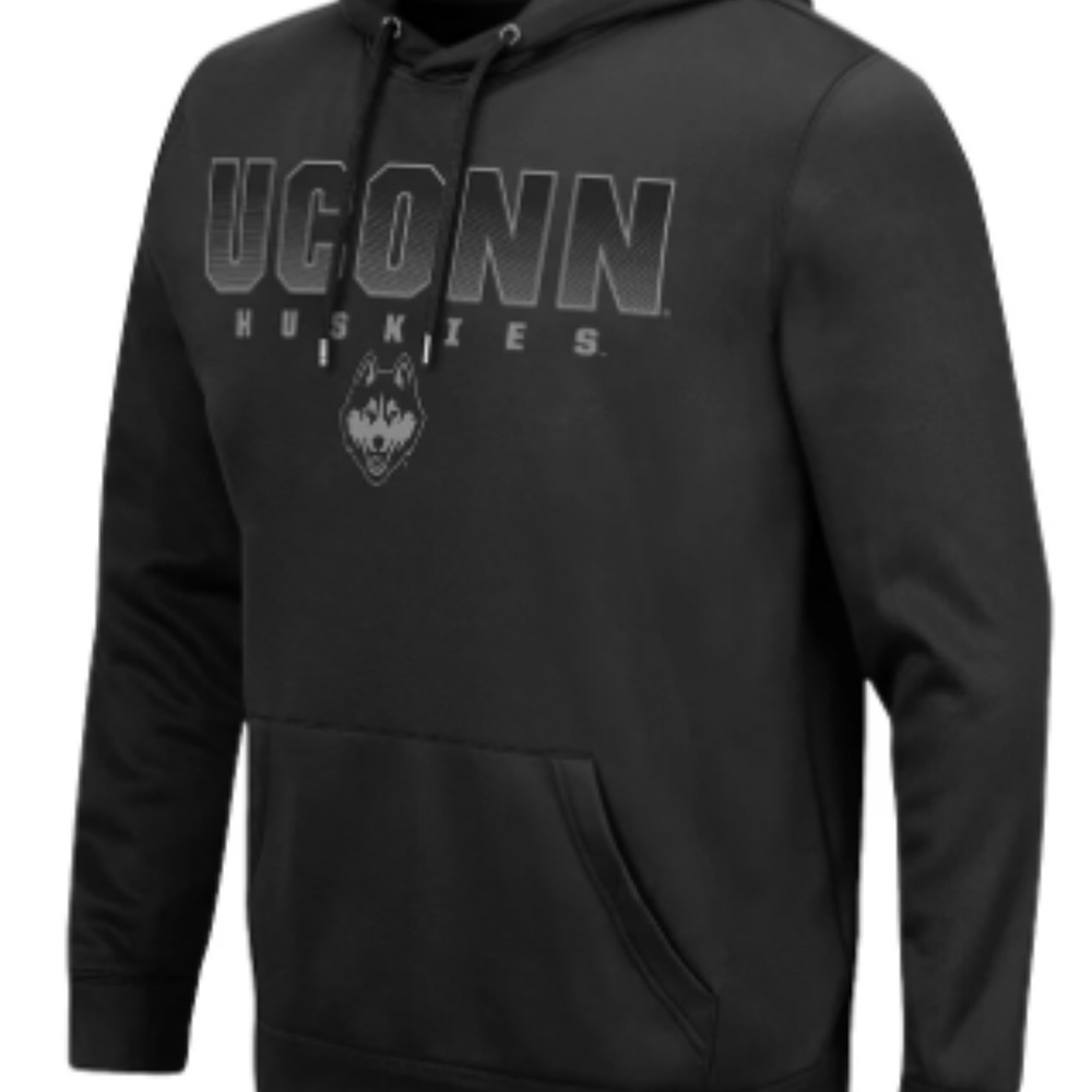 NWT Colosseum black UConn Huskies XXL hoodie